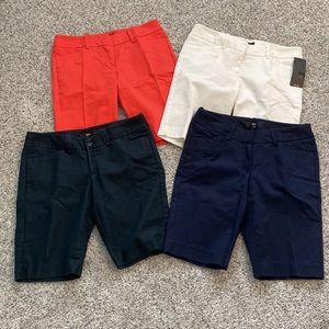 Bundle of 4 Bermuda long chino shorts Target mossimo size 4